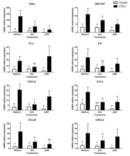 Effect of Saccharomyces cerevisiae var. Boulardii and b-galactomannan oligosaccharide on porcine intestinal epithelial and dendritic cells challenged in vitro with Escherichia coli F4 (K88) - Image 5