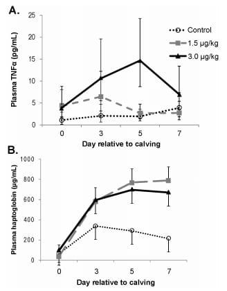 TNFa Altered Inflammatory Responses, Impaired Health and Productivity, but Did Not Affect Glucose or Lipid Metabolism in Early-Lactation Dairy Cows - Image 3