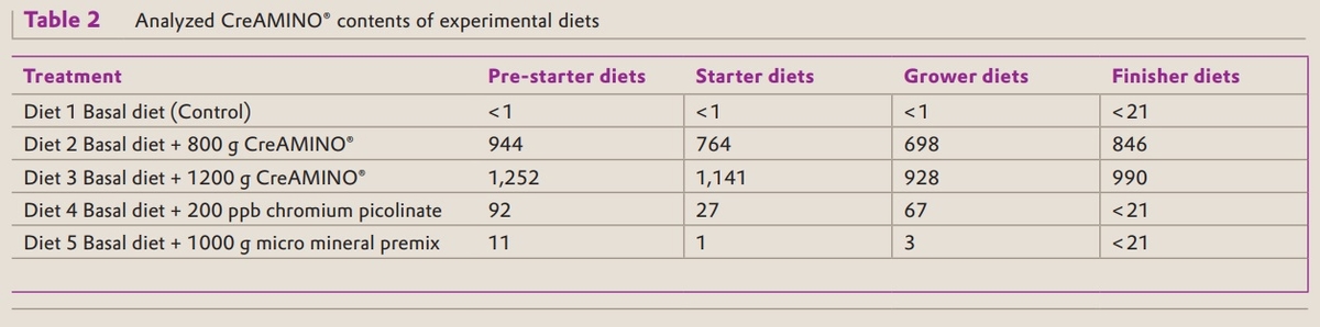 CreAMINO® supplementation improves growth performance and lean meat yield of pigs - Image 2