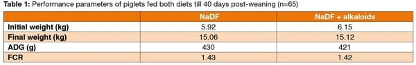 Sodium diformate and alkoloid-based feed additives on growth performance and streptococcus infection in weaned piglets - Image 2