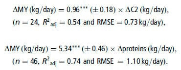 Response of milk fat concentration and yield to nutrient supply in dairy cows - Image 4