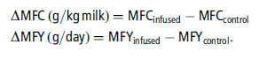 Response of milk fat concentration and yield to nutrient supply in dairy cows - Image 1