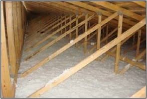 Blown Stabilized Fiberglass Vs. Blown Cellulose Insulation...7 Years Post Installation - Image 2