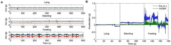 Classification of behaviour in housed dairy cows using an accelerometer-based activity monitoring system - Image 7