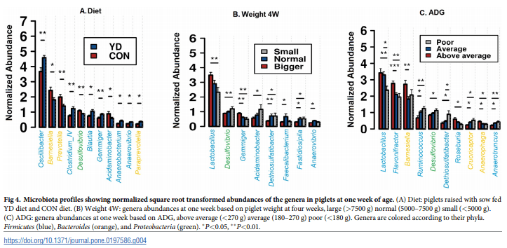 Dietary supplementation with yeast hydrolysate in pregnancy influences colostrum yield and gut microbiota of sows and piglets after birth - Image 9