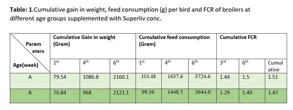 Compensatory Effect of Superliv in feed with reduced energy in broilers - Image 3