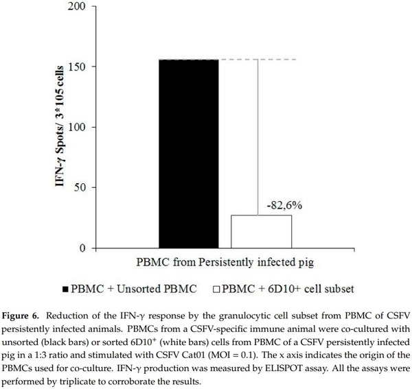 Identification of an Immunosuppressive Cell Population during Classical Swine Fever Virus Infection and Its Role in Viral Persistence in the Host - Image 6
