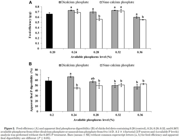 Effects of available phosphorus source and concentration on performance and expression of sodium phosphate type IIb cotransporter, vitamin D-1α-hydroxylase, and vitamin D-24-hydroxylase mRNA in broiler chicks - Image 5