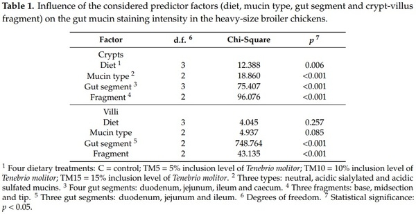 Yellow Mealworm Inclusion in Diets for Heavy-Size Broiler Chickens: Implications for Intestinal Microbiota and Mucin Dynamics - Image 5