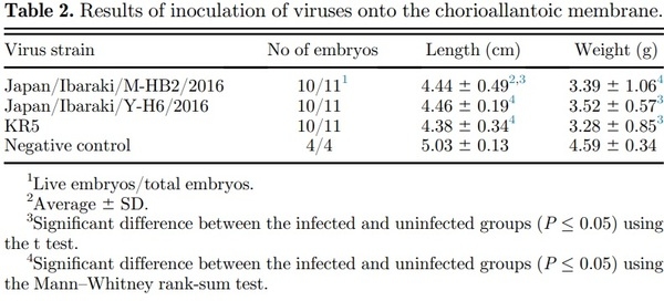 Research Note: Molecular and pathologic characterization of avian adenovirus isolated from the oviducts of laying hens in eastern Japan - Image 4