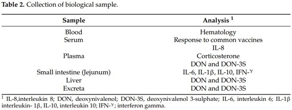 Effects of Deoxynivalenol-Contaminated Diets on Metabolic and Immunological Parameters in Broiler Chickens - Image 2