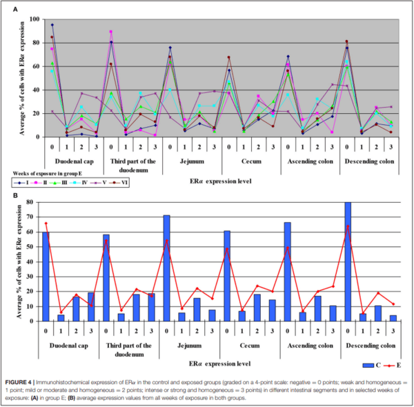 The Effect of 42-Day Exposure to a Low Deoxynivalenol Dose on the Immunohistochemical Expression of Intestinal ERs and the Activation of CYP1A1 and GSTP1 Genes in the Large Intestine of Pre-pubertal Gilts - Image 5