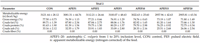 Exploring Feed Digestibility and Broiler Performance in Response to Dietary Supplementation of Chlorella vulgaris - Image 4