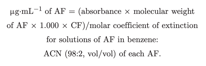 Aflatoxins, hydroxylated metabolites, and aflatoxicol from breast muscle of laying hens - Image 3
