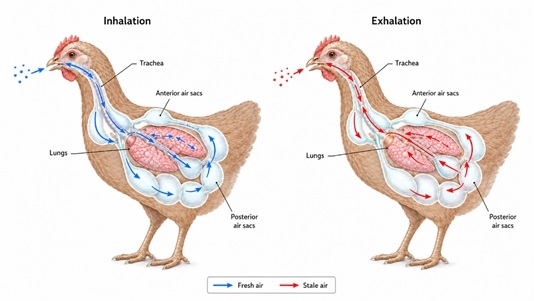 Understanding the Avian Respiratory System: Barrier Risks and Relief Strategies - Image 2