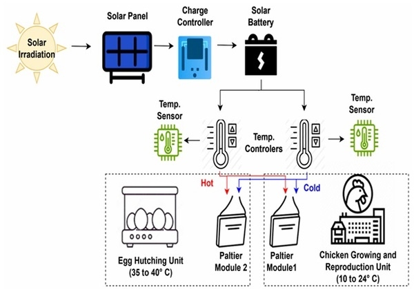Solar Powered Thermoelectric Air Conditioning for Temperature Control in Poultry Incubators - Image 3