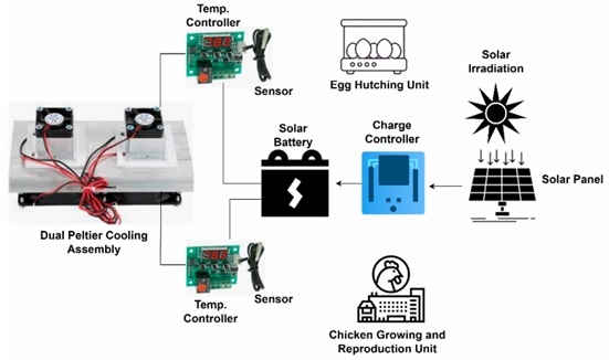 Solar Powered Thermoelectric Air Conditioning for Temperature Control in Poultry Incubators - Image 7