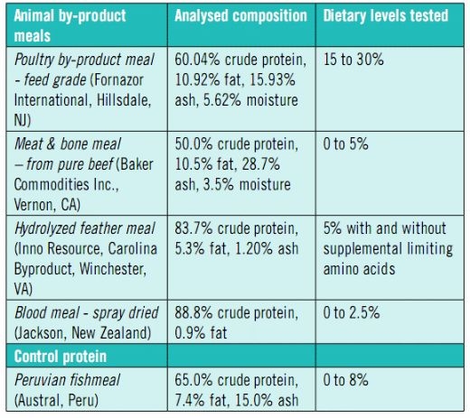 Replacement of fishmeal and marine proteins in practical diets for Pacific white shrimp using terrestrial land animal proteins - Image 2