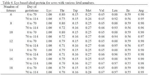 Application of Ideal Protein and Amino Acid Requirements for Gestating Sows - Image 6