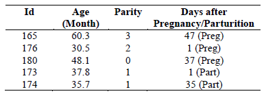 Effect of Pregnancy on Body Hair Growth in Dairy Cattle - Image 1