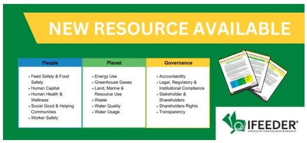IFEEDER Adds New Resource to Animal Food Industry Sustainability Toolkit - Image 1