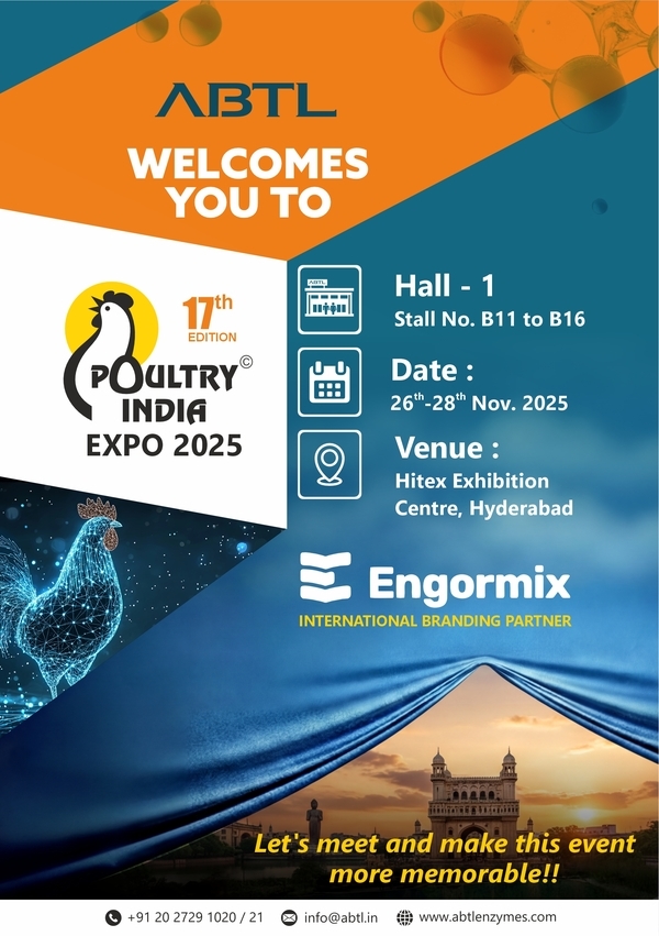 ABTL and Engormix Heads to Poultry India 2025 - Image 1