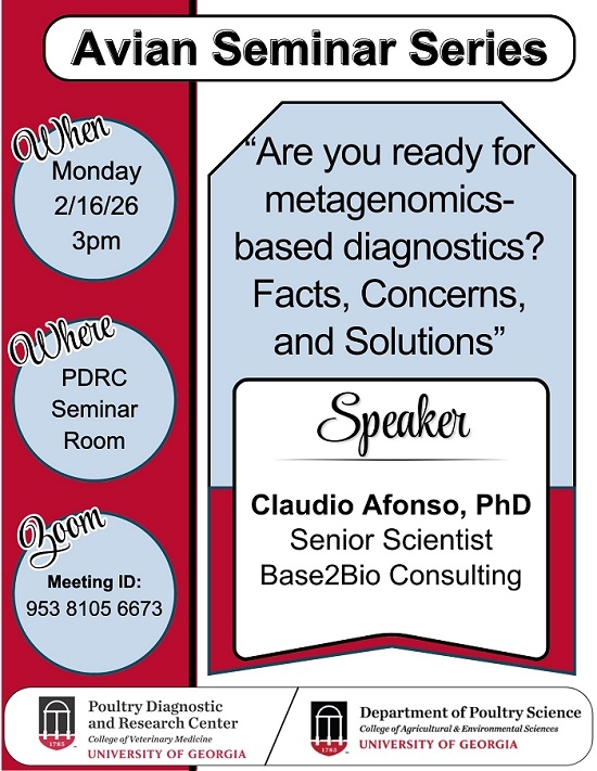 Avian Seminar: Are you ready for metagenomics-based diagnostics? - Image 1