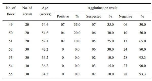 Development of Slide Micro-agglutination System for the Rapid Diagnosis of Salmonella Infection in the Chicken - Image 8