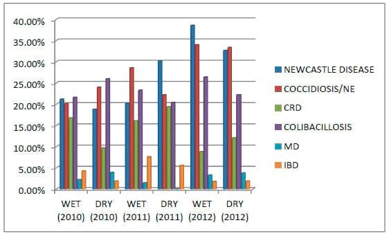 Retrospective Survey of Common Diseases of Exotic Poultry Breeds in Lagos and Ogun States, Nigeria - Image 4