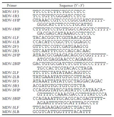 Comparison of Loop-Mediated Isothermal Amplification and PCR for the Detection and Differentiation of Marek’s Disease Virus Serotypes 1, 2, and 3 - Image 1