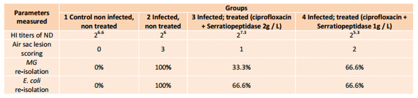 Impact of Serratiopeptidase Treatment on Performance and Health Parameters in Broiler Chickens - Image 6