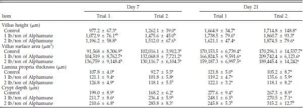 Gastrointestinal Maturation is Accelerated in Turkey Poults Supplemented with a Mannan-Oligosaccharide Yeast Extract (Alphamune) - Image 6