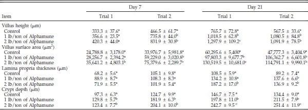 Gastrointestinal Maturation is Accelerated in Turkey Poults Supplemented with a Mannan-Oligosaccharide Yeast Extract (Alphamune) - Image 4
