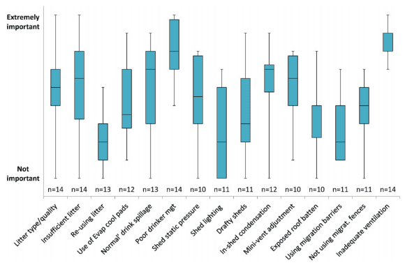 The multidimensional causal factors of ‘wet litter’ in chicken-meat production - Image 1