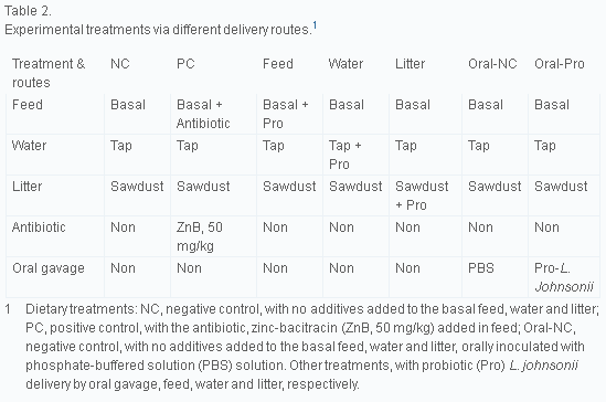 Delivery routes for probiotics: Effects on broiler performance, intestinal morphology and gut microflora - Image 2
