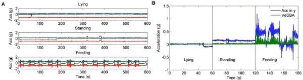 Classification of behaviour in housed dairy cows using an accelerometer-based activity monitoring system - Image 7