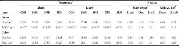 Escherichia coli challenge and one type of smectite alter intestinal barrier of pigs - Image 4