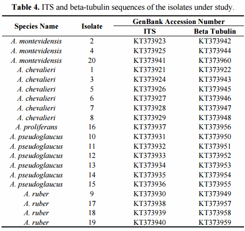 Taxonomic Characterization and Secondary Metabolite Profiling of Aspergillus Section Aspergillus Contaminating Feeds and Feedstuffs - Image 5