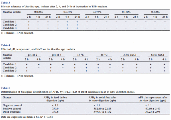 Isolation, screening and identification of Bacillus spp. as direct-fed microbial candidates for aflatoxin B1 biodegradation - Image 3