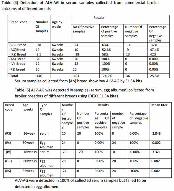 Serological and molecular studies on avian leucosis virus in broiler chicken in Egypt - Image 4