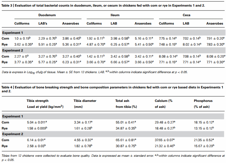 Utilization of rye as energy source affects bacterial translocation, intestinal viscosity, microbiota composition, and bone mineralization in broiler chickens - Image 4