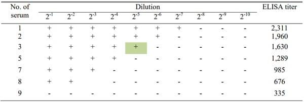 Development of slide micro-agglutination system for the rapid diagnosis of Salmonella infection in the chicken - Image 5