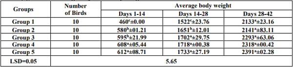 Moringa Oleifera Leaves in Broiler Diets: Effect on Chicken Performance and Health - Image 2