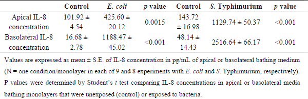 Morphine Attenuates Apically-Directed Cytokine Secretion from Intestinal Epithelial Cells in Response to Enteric Pathogens - Image 2