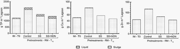 Decline of phosphorus, copper, and zinc in anaerobic swine lagoon columns receiving pretreated influent - Image 8