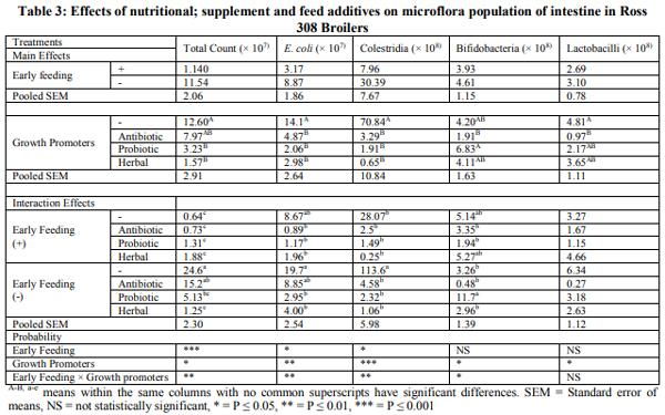 The Effect of Early Feeding and Feed Additives on Lymphoid Organs, Intestinal Microbiology and Meat Peroxidation of Broiler - Image 3
