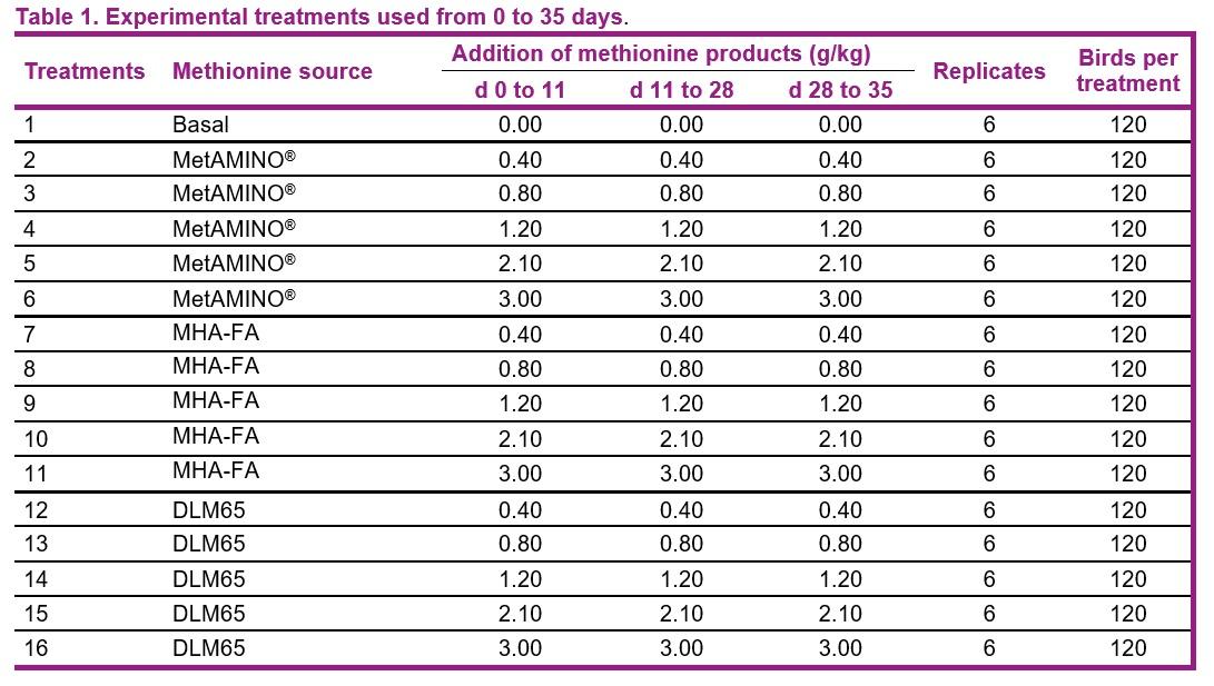 Broiler trial in the Netherlands confirms 2018 EFSA scientific opinion on methionine sources while validating the experimental approach - Image 1