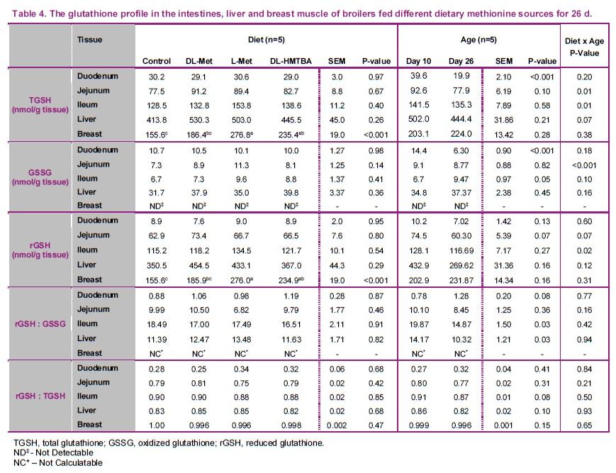 Supplemental dietary methionine sources have a neutral impact on oxidative status in broiler chickens - Image 4