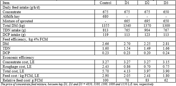 Productive and reproductive performance of Barki ewes fed on sprouted barley grains on desert by-products during lactating period - Image 11