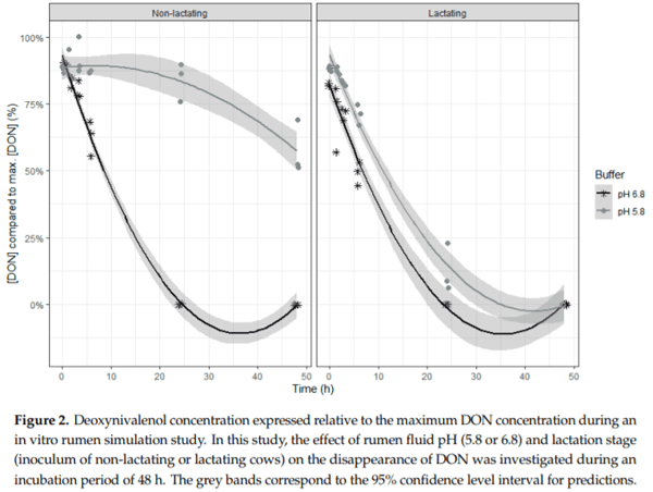 In Vitro Rumen Simulations Show a Reduced Disappearance of Deoxynivalenol, Nivalenol and Enniatin B at Conditions of Rumen Acidosis and Lower Microbial Activity - Image 4